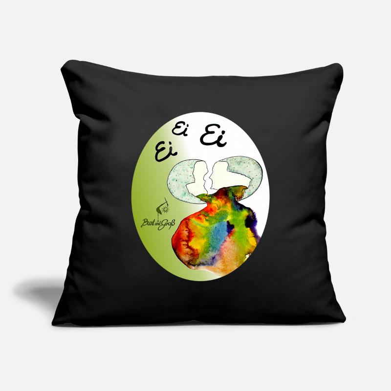Ei Ei Ei Regenbogenei Sofakissenbezug 45 x 45 cm