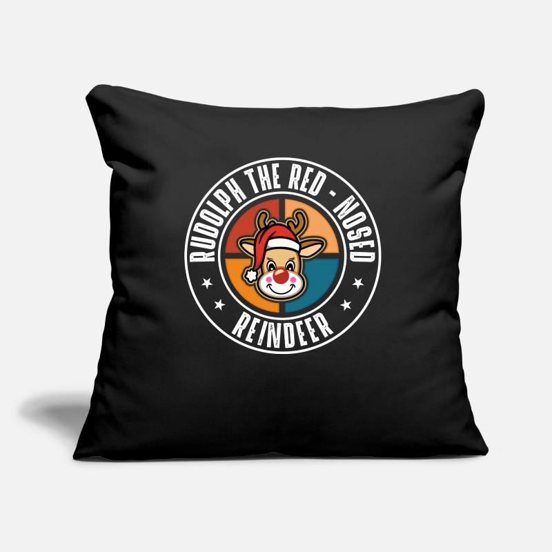 Rudolph Housse de coussin décorative 45 x 45 cm