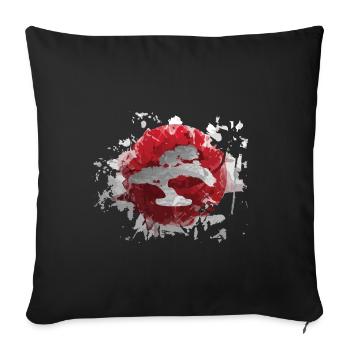Bonsai look used look - Housse de coussin décorative 45 x 45 cm - noir - Devant