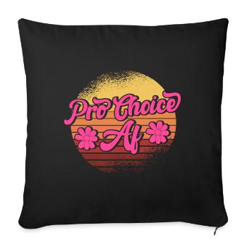 Feminism Feminist Equality of the Ges - Sofa pillowcase 17,3'' x 17,3'' (45 x 45 cm) - black - Front