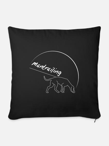 MT1 2 2 - Sofa pillowcase 17,3'' x 17,3'' (45 x 45 cm) - black