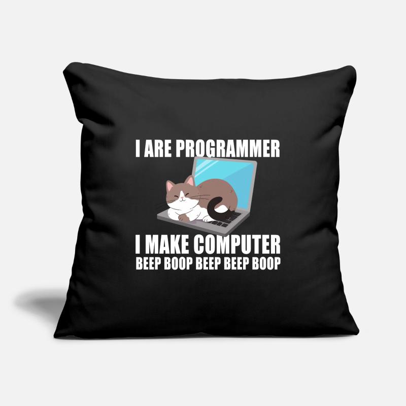 Ich bin Programmierer Sofakissenbezug 45 x 45 cm