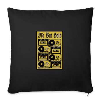 Musique amateur de musique musiciens cadeau - Housse de coussin décorative 45 x 45 cm - noir - Devant