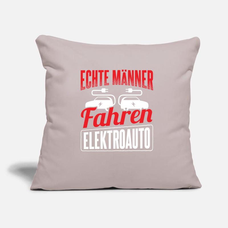 Auto E-Auto Elektroauto Sofakissenbezug 45 x 45 cm