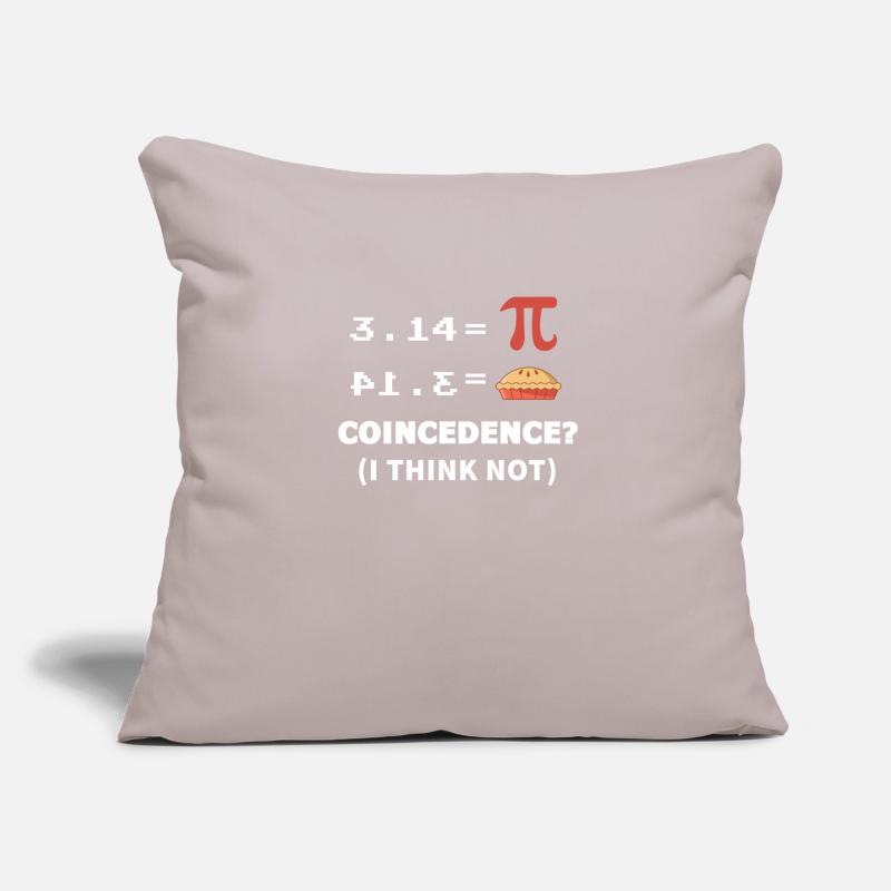 Math maths pi Housse de coussin décorative 45 x 45 cm