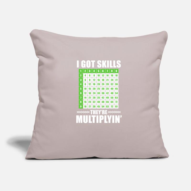 Math math Sofa pillowcase 17,3'' x 17,3'' (45 x 45 cm)