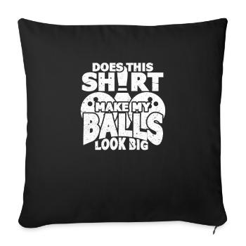Bowling Team Bowler Bowling Bowling Club Gift - Sofa pillowcase 17,3'' x 17,3'' (45 x 45 cm) - black - Front