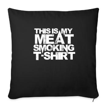 Grill King - Sofa pillowcase 17,3'' x 17,3'' (45 x 45 cm) - black - Front