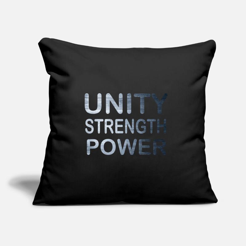 Cool & Awesome Unity Tshirt Design Unity Strength Sofa pillowcase 17,3'' x 17,3'' (45 x 45 cm)