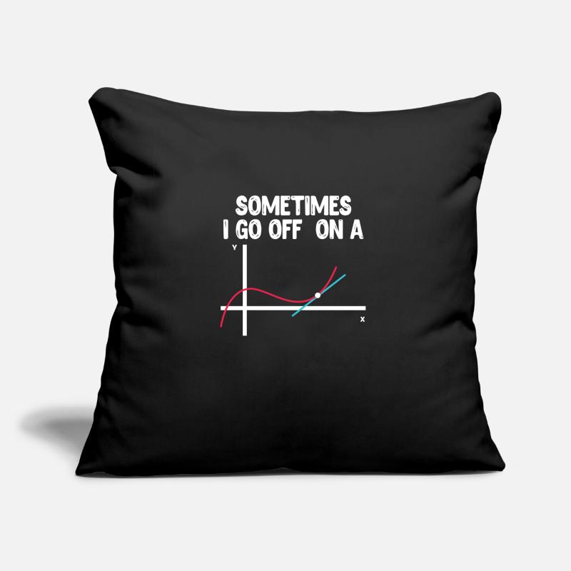 Professeur professeur math math cadeau scolaire Housse de coussin décorative 45 x 45 cm