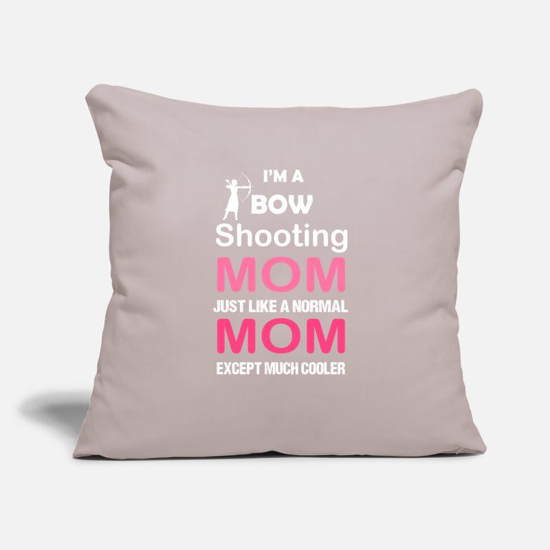Bogenschießen Mutter Muttertag Geschenk Sofakissenbezug 45 x 45 cm