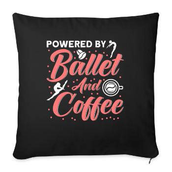 Ballet Dancer Ballet Dance Ballet Girls - Sofa pillowcase 17,3'' x 17,3'' (45 x 45 cm) - black - Front