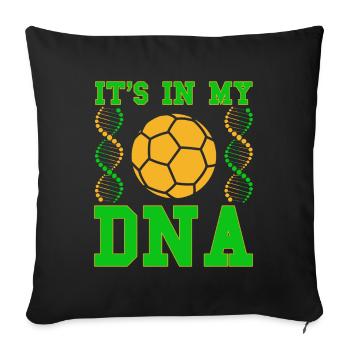 Sport d’équipe irlandais Football gaélique Football gaélique Gälisc - Housse de coussin décorative 45 x 45 cm - noir - Devant