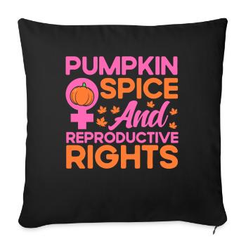 Women's rights Empowerment Feminist - Sofa pillowcase 17,3'' x 17,3'' (45 x 45 cm) - black - Front