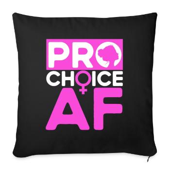 Feminism Feminist Equality of the Ges - Sofa pillowcase 17,3'' x 17,3'' (45 x 45 cm) - black - Front