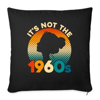 Gender equality Feminism Rec - Sofa pillowcase 17,3'' x 17,3'' (45 x 45 cm) - black - Front