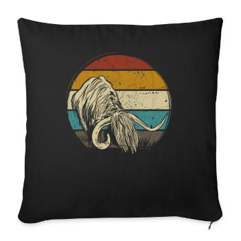 Highland écossais Highland Cattle Highland - Housse de coussin décorative 45 x 45 cm - noir - Devant