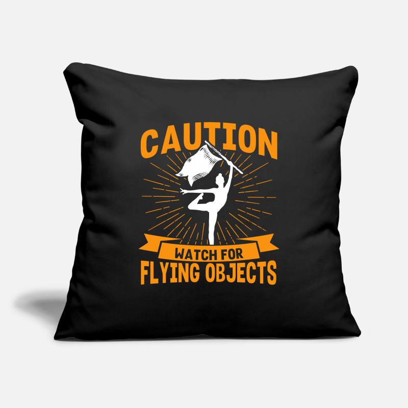 Beware of flying objects Flag guard G Sofa pillowcase 17,3'' x 17,3'' (45 x 45 cm)