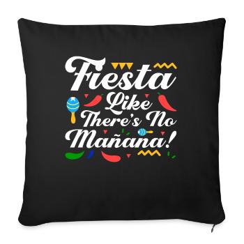 5 De Mayo Cinco De Mayo Cinco De Mayo Teacher Gesch - Housse de coussin décorative 45 x 45 cm - noir - Devant