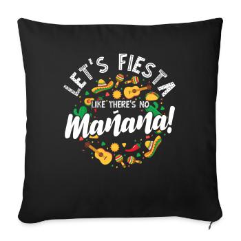 5 De Mayo Viva Mexico Cinco De Mayo Lehrer Geschen - Sofakissenbezug 45 x 45 cm - Schwarz - Vorne