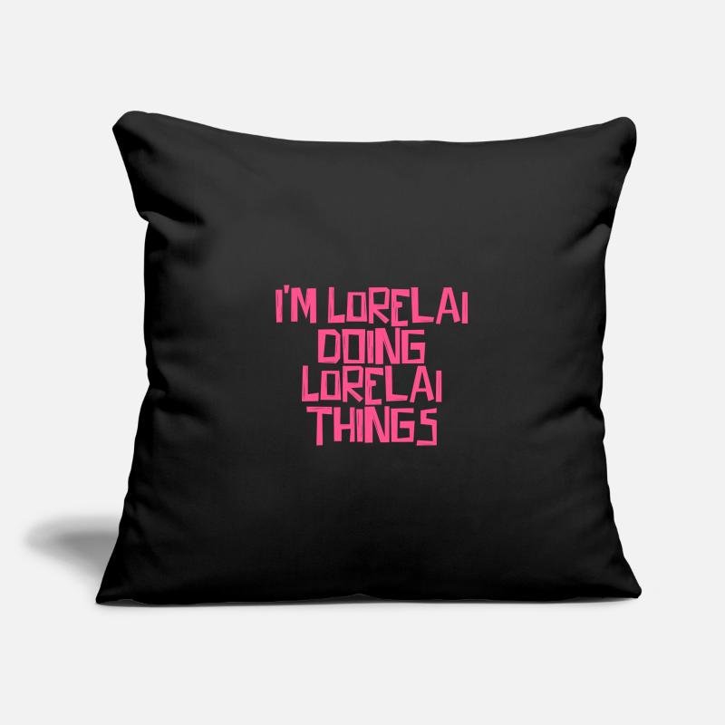 I'm Lorelai doing Lorelai things Sofa pillowcase 17,3'' x 17,3'' (45 x 45 cm)