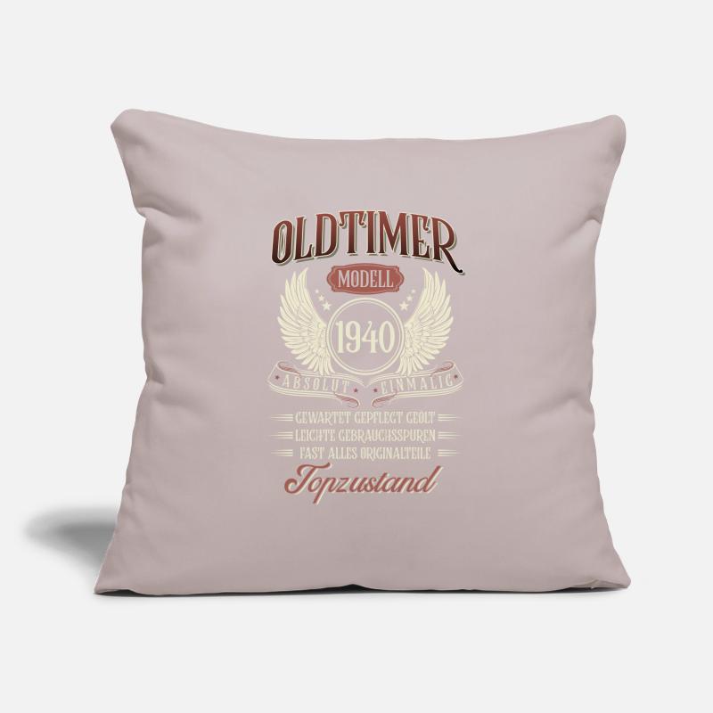 1940 Geboren Geburtstag Oldtimer Sofakissenbezug 45 x 45 cm