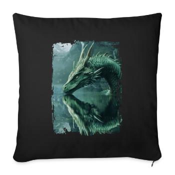 Kite - Sofa pillowcase 17,3'' x 17,3'' (45 x 45 cm) - black - Front