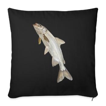 Tarpon - Sofakissenbezug 45 x 45 cm - Schwarz - Vorne