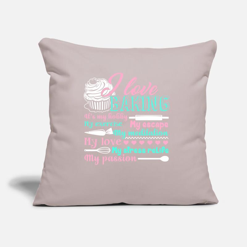 Baker I Love Baking Sofa pillowcase 17,3'' x 17,3'' (45 x 45 cm)