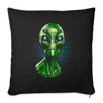 Alien - Sofakissenbezug 45 x 45 cm - Schwarz - Vorne