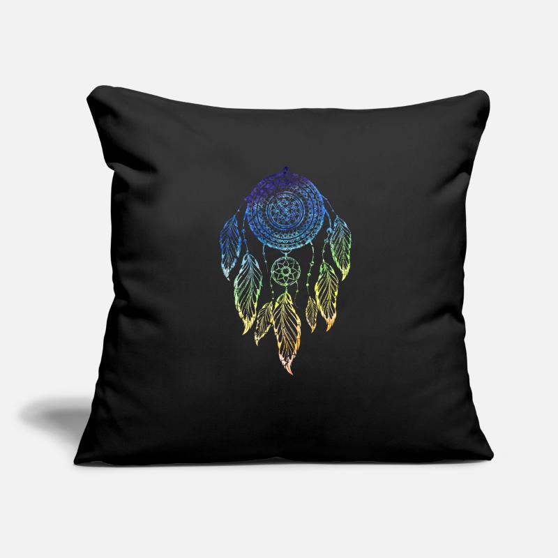 attrape-rêves Housse de coussin décorative 45 x 45 cm