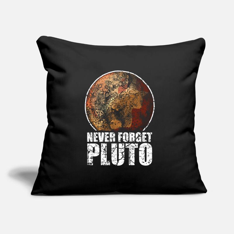 Pluton Housse de coussin décorative 45 x 45 cm