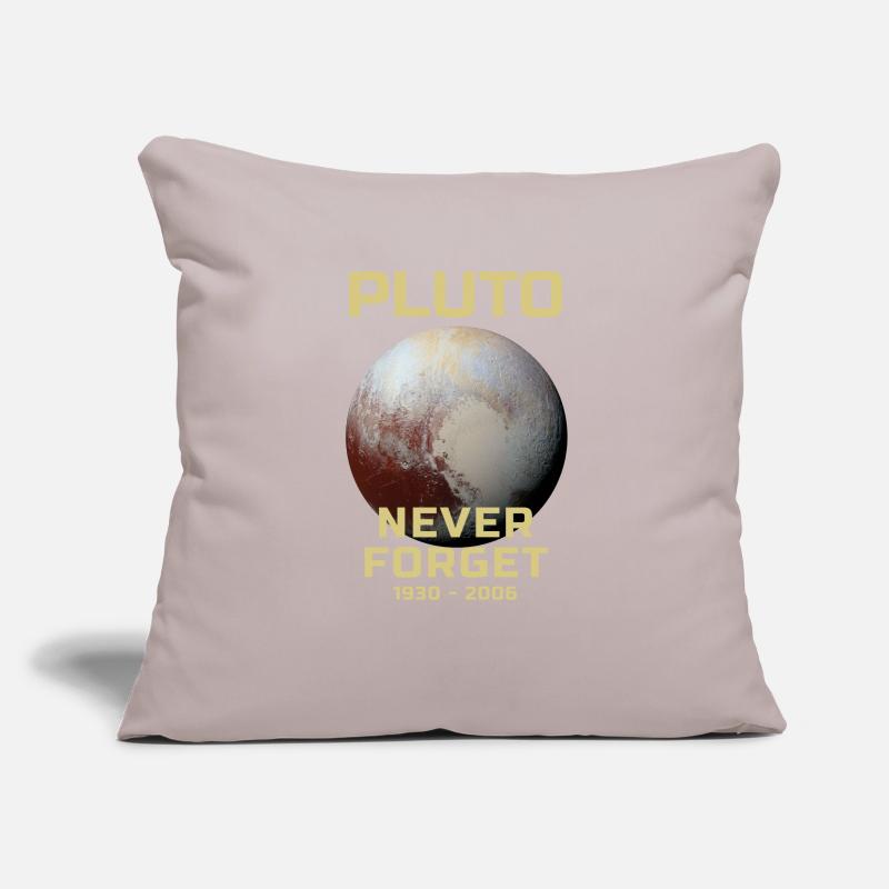 Système solaire Pluto Planet 1930 2006 Housse de coussin décorative 45 x 45 cm