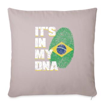 Brazil Brazilian Brazilian - Sofa pillowcase 17,3'' x 17,3'' (45 x 45 cm) - light taupe - Front