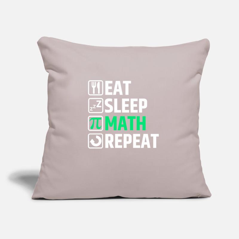 Math mathematician Sofa pillowcase 17,3'' x 17,3'' (45 x 45 cm)
