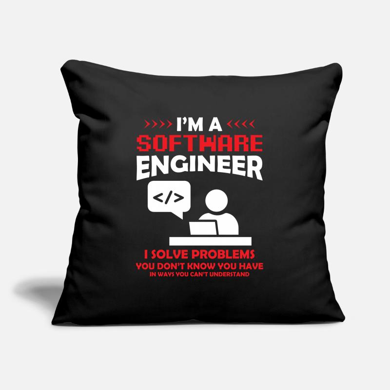 I'm a Software Engineer Software Developer Sofakissenbezug 45 x 45 cm