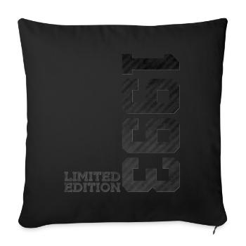 33E ANNIVERSAIRE ÉDITION LIMITÉE 1993 - Housse de coussin décorative 45 x 45 cm - noir - Devant
