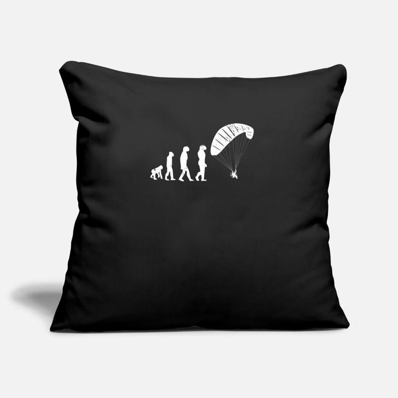 Paraglider Paramotors Evolution Gift Sofa pillowcase 17,3'' x 17,3'' (45 x 45 cm)