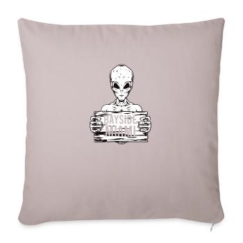 Bayside Miami Shadow Alien - Sofakissenbezug 45 x 45 cm - helles Taupe - Vorne