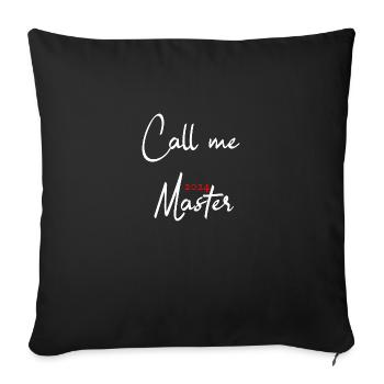 Master 2024 Master's Degree Graduation Graduate - Sofa pillowcase 17,3'' x 17,3'' (45 x 45 cm) - black - Front