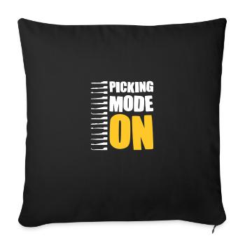 Locksmith locksmith's shop, castles craftsmen - Sofa pillowcase 17,3'' x 17,3'' (45 x 45 cm) - black - Front