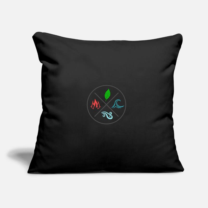 The 4 elements Sofa pillowcase 17,3'' x 17,3'' (45 x 45 cm)