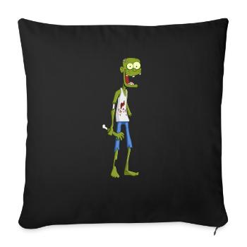 Zombie - Sofakissenbezug 45 x 45 cm - Schwarz - Vorne