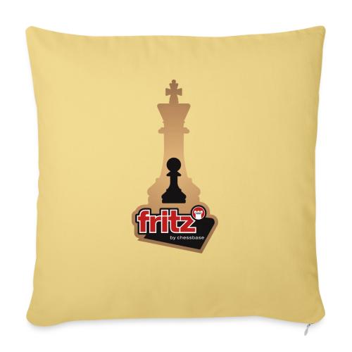 Fritz 19 Rey y Peón de ajedrez - Funda de cojín, 45 x 45 cm