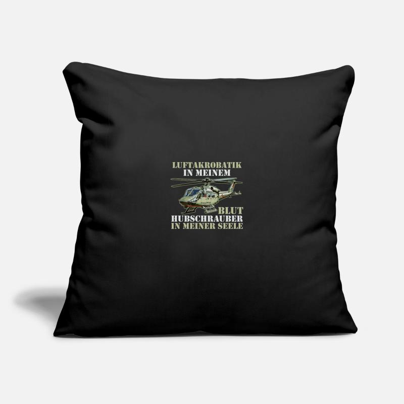 Pilot Helikopter Hubschrauber Sofakissenbezug 45 x 45 cm