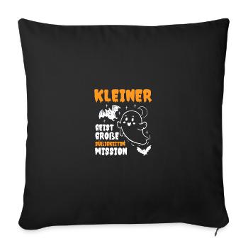Halloween Costume Ghost Halloween - Sofa pillowcase 17,3'' x 17,3'' (45 x 45 cm) - black - Front