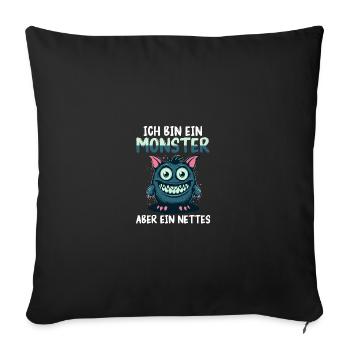 Halloween Costume Halloween - Sofa pillowcase 17,3'' x 17,3'' (45 x 45 cm) - black - Front