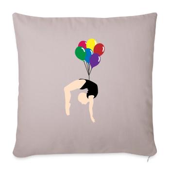 Balloon - Housse de coussin décorative 45 x 45 cm - taupe clair - Devant