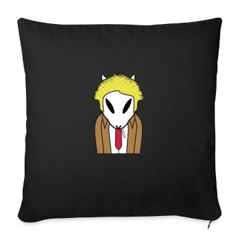 EkuBlazer - Sofa pillowcase 17,3'' x 17,3'' (45 x 45 cm) - black - Front