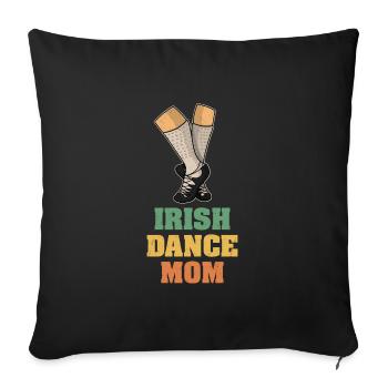 Ireland Irish Dance Girl Dancer Dance - Sofa pillowcase 17,3'' x 17,3'' (45 x 45 cm) - black - Front